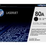 HP 80A Black Original LaserJet Toner Cartridge