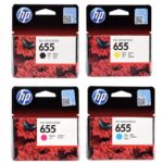HP 655 full set Inkjet Cartridge